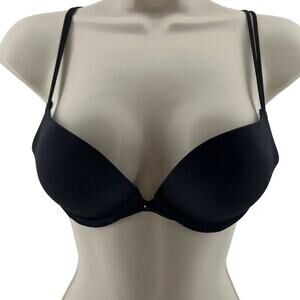 Victoria's Secret Very Sexy Push Up Bra Smooth Black 32B